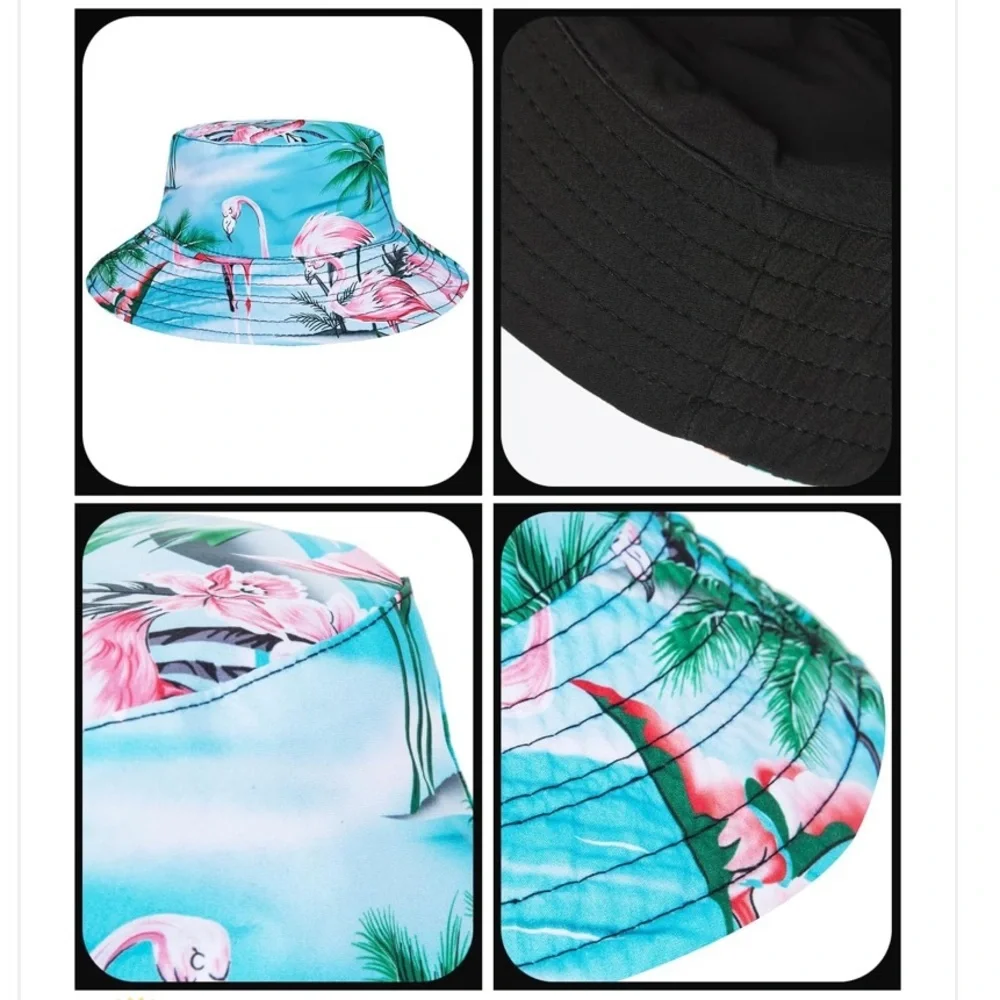 TUNEVUSE Boys Flamingo‎ 3pc Cabana Set Shirt Shorts Hat Beach Vacation NEW~NWT!!